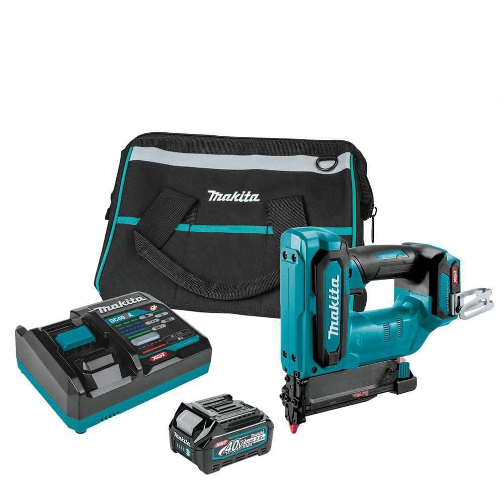 Makita 40V max XGT Brushless Cordless Pin Nailer Kit, 23 Ga., 2.5Ah