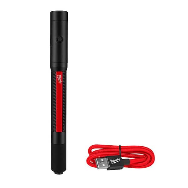 Milwaukee 250 Lumens Internal Rechargeable Penlight with Laser