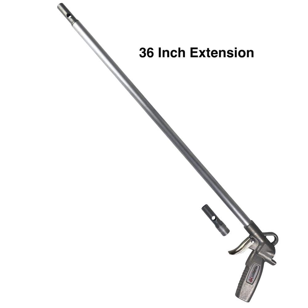 Primefit Extreme Performance OSHA Blowgun with 36 in. Extension and Hi Flow Tips