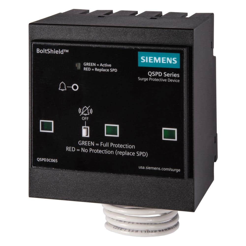 Siemens BoltShield QSPD 208Y/120V, 3-Pole, Three Phase, 4-Wire 65kA Plug-In Surge Protection Device