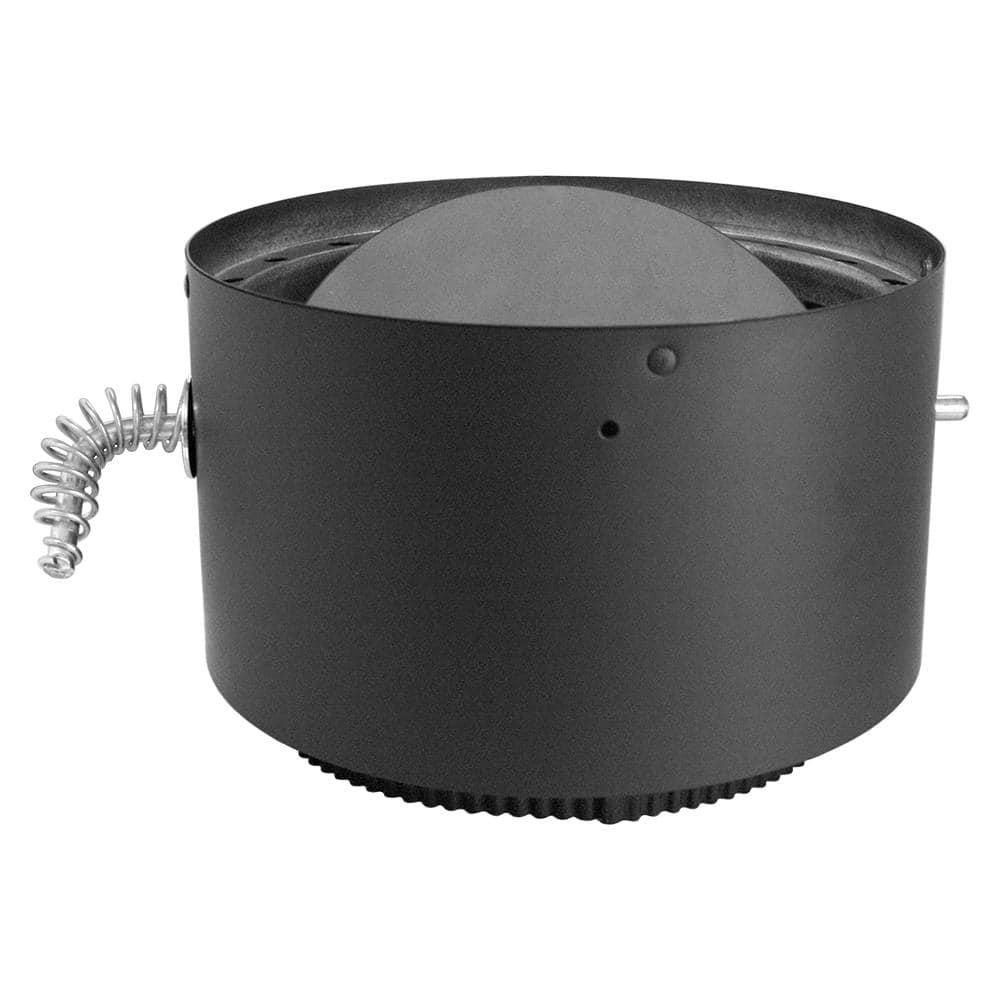 DuraVent Model DVL Double Wall Stove Pipe 6in. Diameter Stovetop Adapter, Damper