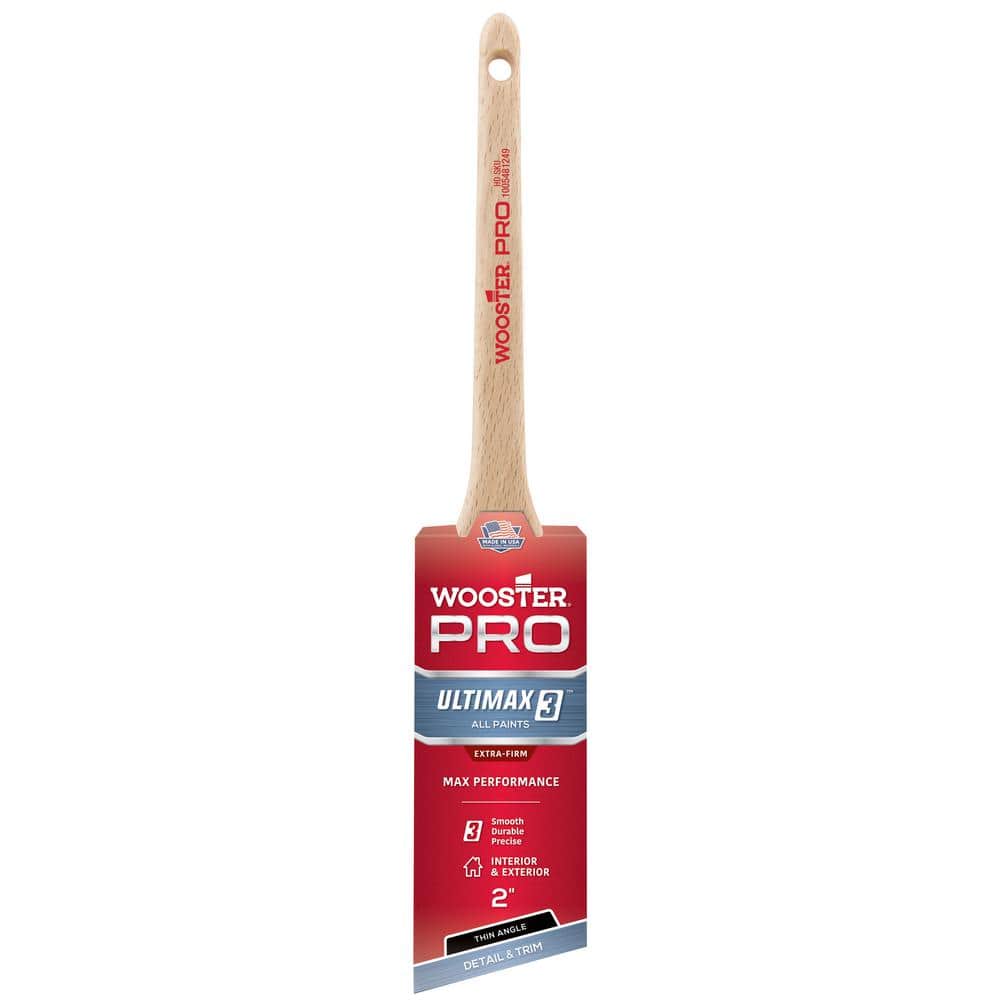 Wooster 2 in. Advanced Nylon Ultimax 3 Thin Angle Sash Brush
