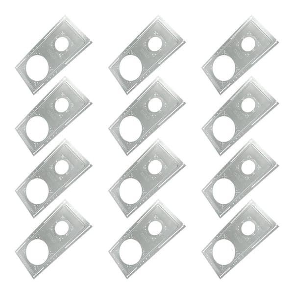 HALO 3/4/6 in. aperture Size, IC Rated, New Construction, Recessed Housing, Smashplate, 12PK.