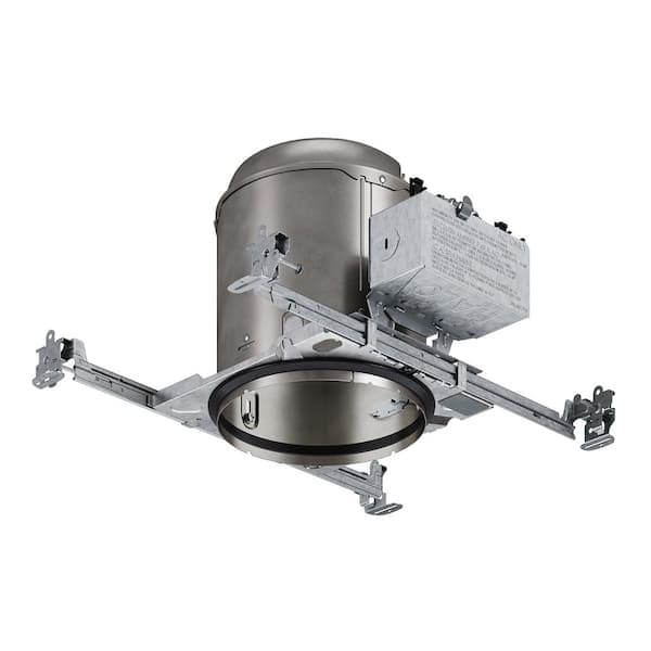 HALO H750 6 in. Aluminum LED Recessed Lighting Housing for New Construction Ceiling, T24 Rated, Insulation Contact, Air-Tite