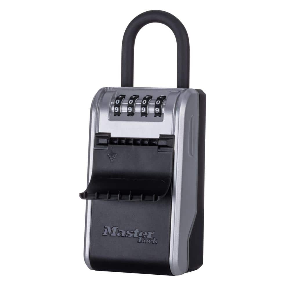 Master Lock Large Outdoor Lock Box with Combination Dial and Removable Shackle