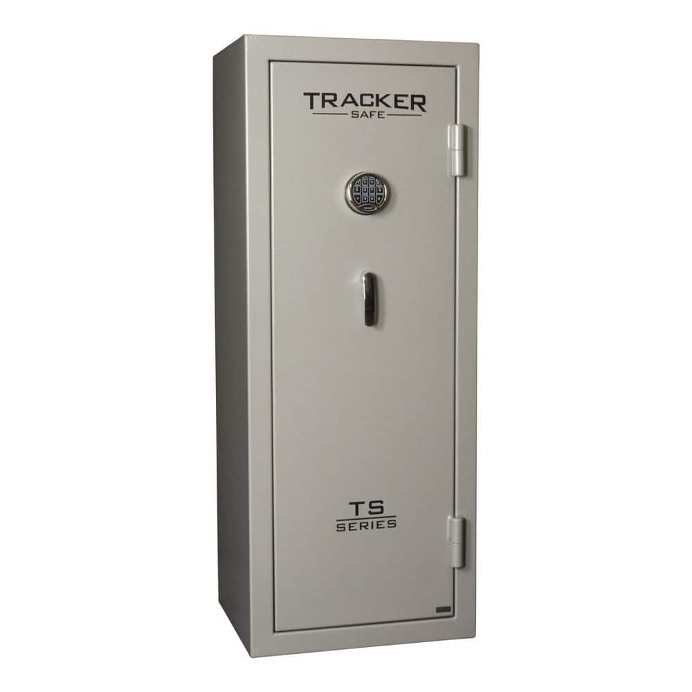 Tracker Safe 14-Gun Fire-Resistant Electronic Lock Gun Safe, Gray